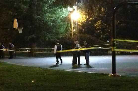 Basketball Court Fire