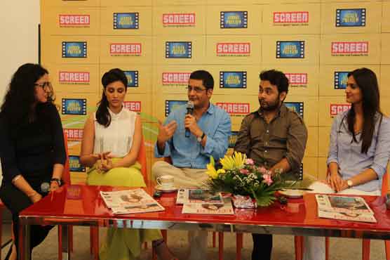 بالی وڈ رومانٹک کامیڈی فلم شدھ دیسی رومانس کی تشہیری تقریب