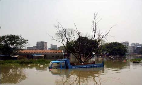 چین : تباہ کن بارشوں نے تباہی مچا دی، 2 افراد ہلاک