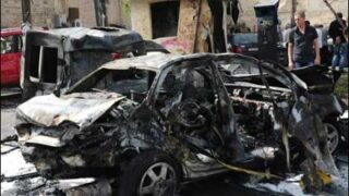 Damascus Car Bomb Blast