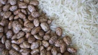 Expensive rice lentils