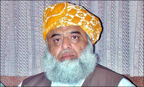 طالبان سے مذاکرات پر قومی اتفاق رائے کا احترام کیا جائے، فضل الرحمان