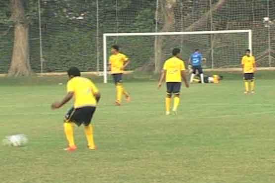 اے ایف سی فٹ بال کپ: اماراتی ٹیم کی بھرپور پریکٹس، پاکستان آمد پر خوشی کا اظہار