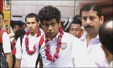 اے ایف سی انڈر 16:متحدہ عرب امارات کی فٹ بال ٹیم لاہور پہنچ گئی