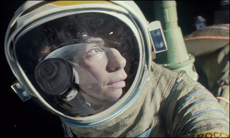 سینڈرا بولوک ان دنوں اپنی نئی فلم گریویٹیکی پروموشن میں مصروف