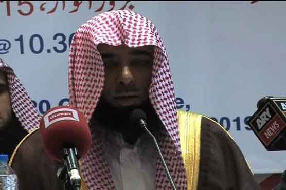 مسلمانوں کو متحد ہو کر سازشوں کا مقابلہ کرنا ہو گا: امام مسجد نبوی
