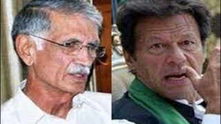 Imran Khan and Pervez Khattak