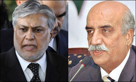 Ishaq Dar - Khurshid Shah