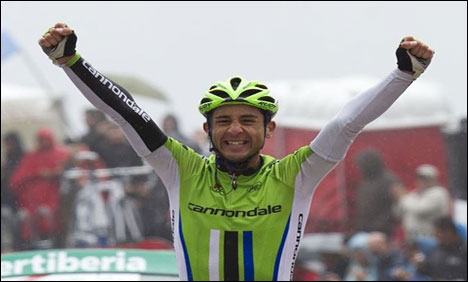 اطالوی سائیکل سوار نے ٹور آف اسپین کا 14 واں مرحلہ جیت لیا