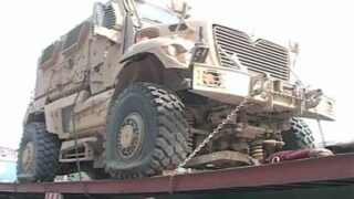 Nato containers fired
