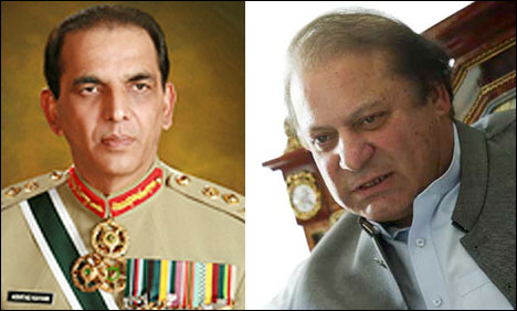 Nawaz Sharif Army Chief