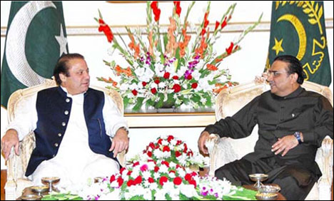 Nawaz Sharif - Asif Ali Zardari