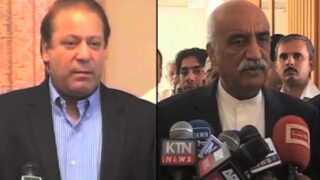 Nawaz Sharif Khursheed Shah