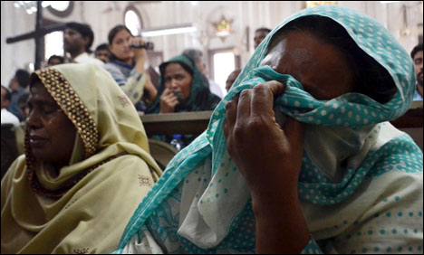 پشاور : گرجا گھر دھماکے کے 2 روز بعد بھی شہر کی فضا سوگوار