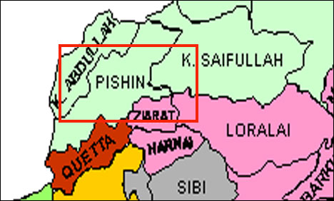 پشین : سرانان روڈ پر پولیس وین پر بم حملہ، 4  اہل کار جاں بحق