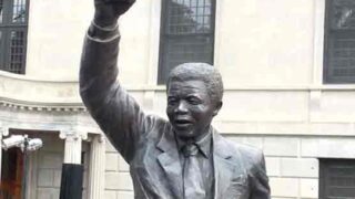 President Nelson Mandela statue