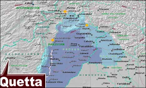 کوئٹہ : فقیر محمد روڈ کے قریب دھماکا سنا گیا، ذرائع