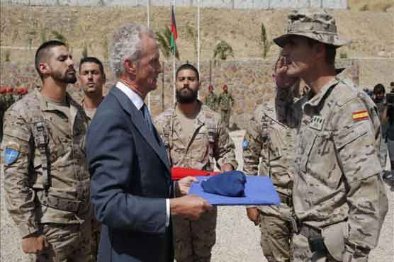 سپین کی فوج افغانستان سے چلی گئی