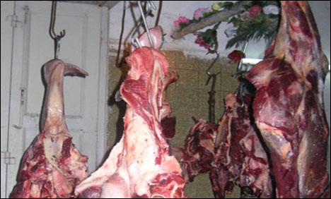 Stale meat