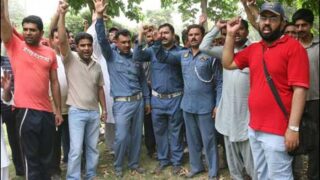 Traffic Warden Protest