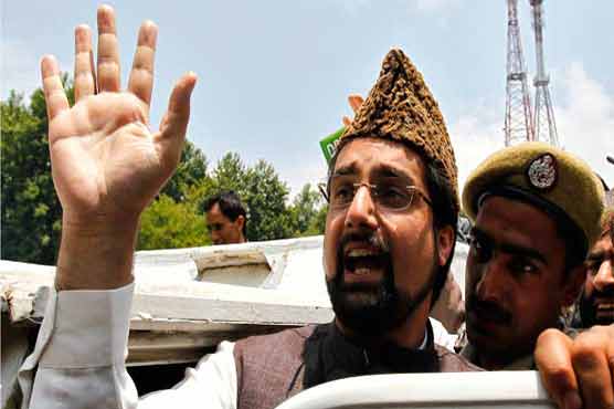 سری نگر: حریت رہنما میر واعظ عمر فاروق ساتھیوں سمیت گرفتار