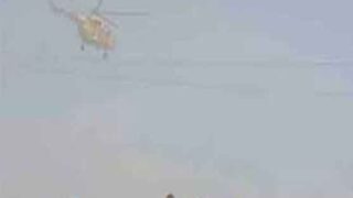 helicopters firing