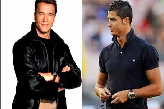 آرنلڈ شیوازنیگر بھی کرسٹیانو رونالڈو کے مداح نکلے
