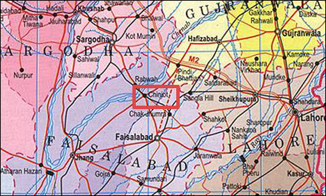 چنیوٹ : بیوی پر تیزاب پھینکنے والے کو 16 سال قید اور جرمانے کی سزا