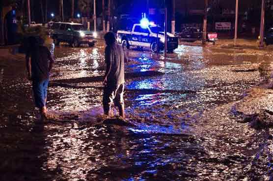 جنوبی میکسیکو میں شدید بارشیں جاری