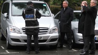 Hillary Clinton London parking