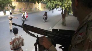 Karachi firing