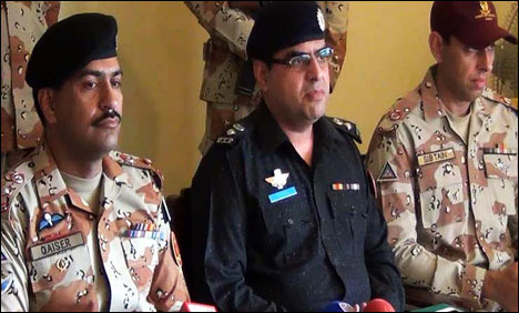 لیاری میں رینجرز، پولیس کی کارروائی،8 ملزمان گرفتار، جدید اسلحہ برآمد