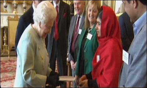 Malala Yousuf Zai - Queen Elizabeth