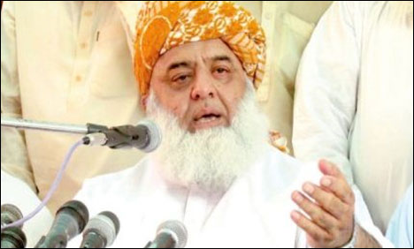 اسلام اعتدال کی بات کرتا ہے ہم بندوقیں اٹھاکرشریعت کی بات کرتے ہیں، مولانا فضل الرحمن