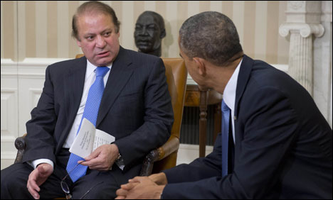 اوباما نے لگایا دال قیمے کا تڑکا، میاں صاحب نے دعوت دے ڈالی