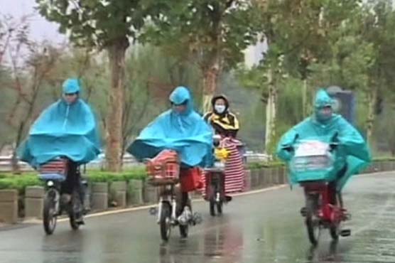 مشرقی چین، موسلادھار بارشوں سے سردی کی شدت میں اضافہ