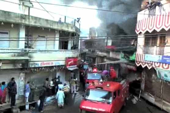 بھارت: مدھیہ پردیش میں گھی کے گودام میں آگ لگ گئی، 2 افراد ہلاک