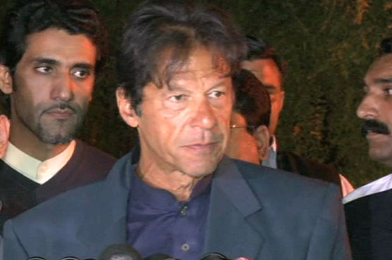 عوام مشتعل ہیں، خیبر پختونخوا حکومت نیٹو سپلائی بند کرے گی، عمران خان