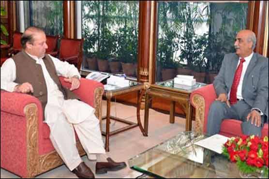 خورشید شاہ کی وزیر اعظم سے ملاقات، حکومت کا ساتھ نبھانے کی یقین دہانی