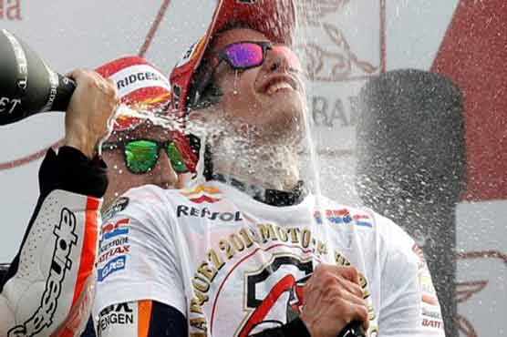 اسپین موٹو جی پی ٹیسٹنگ ایونٹ میں مارک مارکویز کی نمایاں برتری