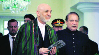 Nawaz Sharif, Hamid Karzai