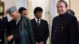 Nawaz Sharif, Hamid Karzai