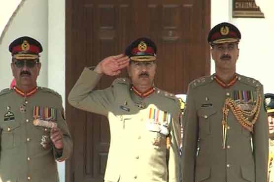 چیئرمین جوائنٹ چیفس آف اسٹاف جنرل راشد محمود نے چارج سنبھال لیا