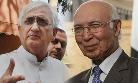 دلی: سرتاج عزیز اور بھارتی وزیر خارجہ کی ملاقات آج ہو گی