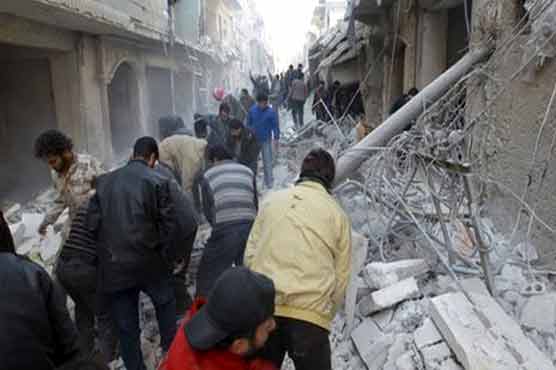 شام: سرکاری فوج کی بمباری، 151 بچوں، 46 خواتین سمیت 517 افراد جاں بحق