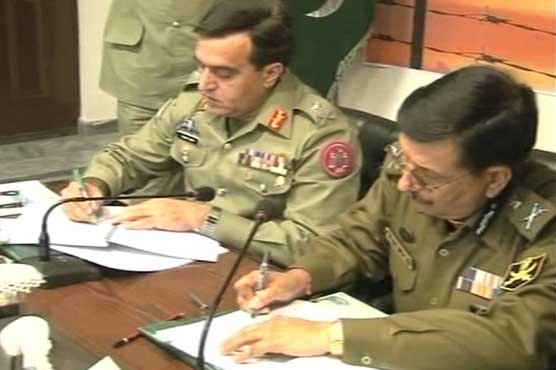 پاک بھارت سرحدی محافظوں کا اجلاس، سرحد پار کرنیوالوں کیلئے فوری اقدامات پر اتفاق