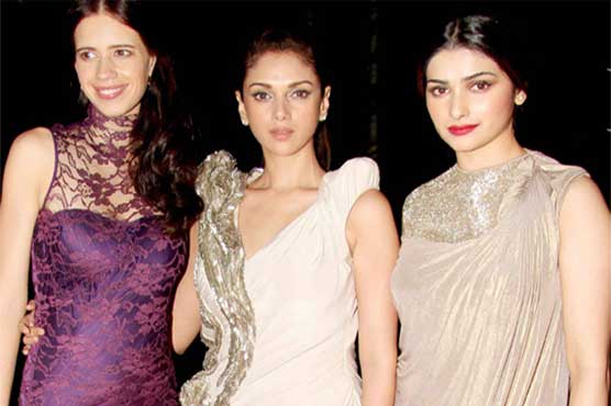 برائیڈل فیشن ویک، بالی وڈ اداکارہ ہما قریشی کے جلوے دیکھ کر حاضرین دنگ