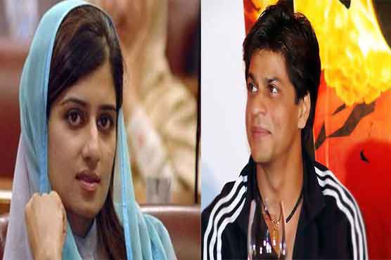 شاہ رخ خان سابق وزیر خارجہ حنا ربانی کھر کے مداح