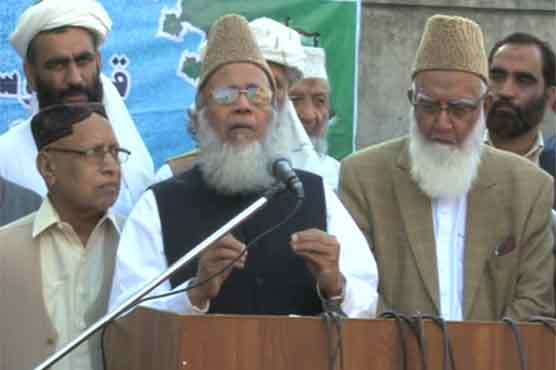 وفاق امریکا کو بتا دے نیٹو سپلائی برداشت نہیں: منور حسن