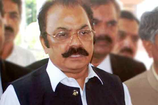 عمران خان نیٹو سپلائی روک کر حماقت کر رہے ہیں: رانا ثناءاللہ
